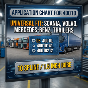 Régulateur automatique universel de jeu de frein 40010 pour <span class=keywords><strong>Scania</strong></span>, Volvo, Mercedes-Benz et remorques |   Haldex Style 10 Spline, alésage de 1,5 pouces - Product Image 4