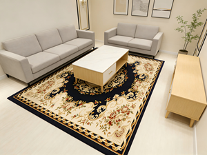 Alfombra Wilton Tejida con Patrón Jacquard, Venta al Por Mayor de Fábrica, para Sala de Estar y Dormitorio - Product Image 3