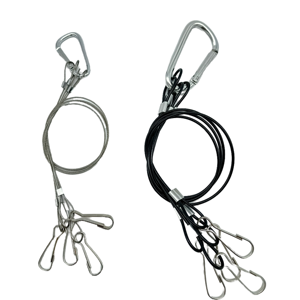 Cintres à pince à <span class=keywords><strong>corde</strong></span> robustes et réglables avec sangle à cliquet et engrenages renforcés <span class=keywords><strong>pour</strong></span> une <span class=keywords><strong>suspension</strong></span> légère sécurisée - Product Image 5