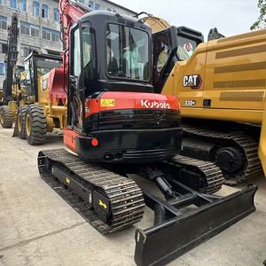Mini-excavatrice sur chenilles Kubota KX155 d'occasion, faible nombre d'heures de travail, haute qualité, hydraulique - Product Image 5