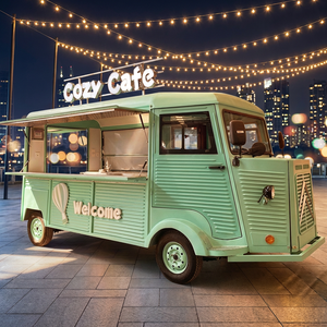 Chariot à <span class=keywords><strong>hot</strong></span>-dogs, chariot à glaces, petit chariot à café sur roues, restaurant mobile, remorque alimentaire électrique, camion à burgers à vendre - Product Image 1
