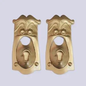 Décorations de poignées de porte Magic Door Lo en résine, style dessin animé, pour la décoration intérieure, art mural en résine irrégulière pour poignées de porte - Product Image 2