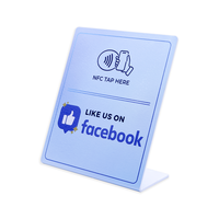 Expositor de Carteles con Código QR Personalizado, NFC NTAG215, PVC, Tarjeta de Negocios/Membresía, Pago, Resistente al Agua, Hotel, RFID de 13.56MHz