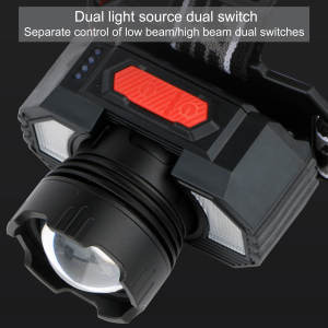 Lampe de poche extérieure à sonde de lumière forte, phare <span class=keywords><strong>LED</strong></span> rechargeable à longue portée. - Product Image 5