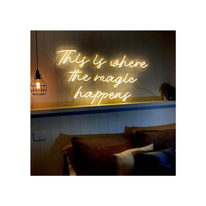 Décoration de mariage personnalisée, enseigne lumineuse LED néon sur mesure, lettres romantiques, lampe de nuit pour toile de fond de fête d'anniversaire - Product Image 1