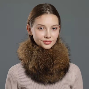 卸売 レディース・ガールズ 100%リアルフォックス・ラクーンファー イヤーマフ 冬用イヤーウォーマー 防寒 シルバーフォックスファー 耳当て - Product Image 6