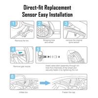Nouveau capteur TPMS BST pour F150/Explorer/Fusion 2015-2024 F2GZ-1A189-A 315MHz 1 an Compatible Lincoln