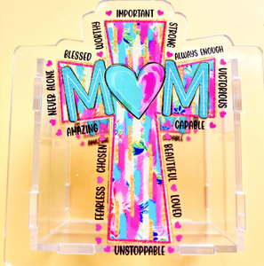 ที่ใส่ปากกาอะคริลิคใสลายพยาบาล/หมอ/ศาสนา/เชอร์รี่  กล่องใส่ปากกา/อุปกรณ์เครื่องเขียน - Product Image 6