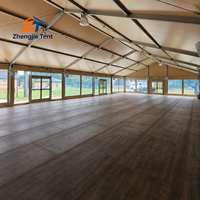 Tente chapelle transparente en PVC pour exposition, mariage, culte extérieur et retraite spirituelle - Auvent durable et imperméable
