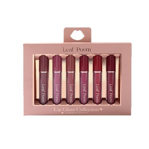 Coffret de gloss hydratant 6 couleurs Leaf Poem, hydratation longue durée, brillance aquatique effet verre - Product Image 5