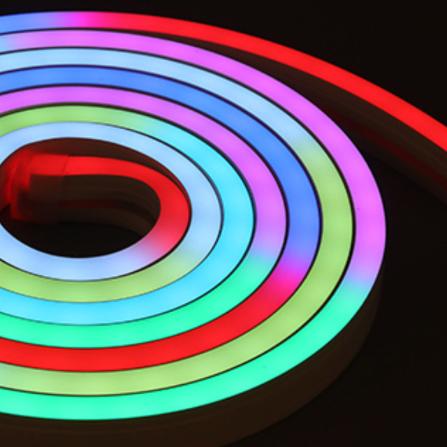 WS2805 RGB+CCT Full Color SMD5050 5 in 1 Dual Data Wire SPI DC24V 60leds/m Addressable Digital Led Pixel Strip Light