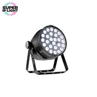 Projecteur PAR LED RGBW 4-en-1 27*10W 4/8CH DMX512 à activation sonore, boîtier en aluminium moulé sous pression IP20 pour DJ, bars, KTV, clubs