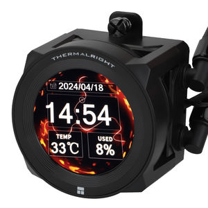 Thermalright CORE VISION 360 BLACK X avec écran LCD IPS 2.1 ''prend en charge le radiateur <span class=keywords><strong>liquide</strong></span> d'affichage d'animation d'image personnalisée - Product Image 2