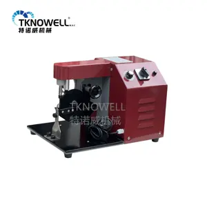 TKW-02C sıcak satış tek yan kemer kenar boyama mürekkep boyama makinesi için deri çanta/cüzdan/ayakkabı üretim makineleri