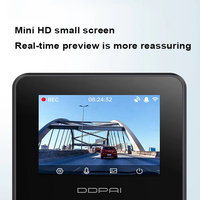Miroir de caméra de voiture DDPAI moderne 4K Dash Cam avec système de suivi GPS double objectif écran tactile enregistreur vidéo unique garantie 1 an