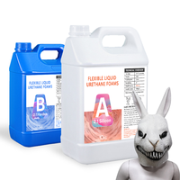 Mousses d'uréthane liquides flexibles à double composant 2A1B, bonne résilience, pour la construction, insonorisation/antichoc