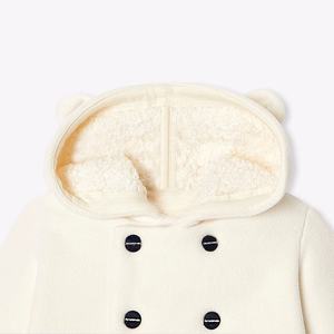 Haute qualité bébé garçon <span class=keywords><strong>manteau</strong></span> couleur unie enfants manches longues veste d'hiver à capuche vêtements nouveau-né vêtements filles <span class=keywords><strong>3</strong></span>-<span class=keywords><strong>6</strong></span> <span class=keywords><strong>mois</strong></span> manteaux - Product Image 3