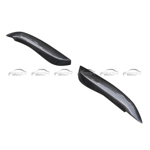 Pegatinas de fibra de carbono estilo deportivo para faros delanteros (cejas) para Toyota Starlet Glanzer EP91 (modelos 1997+) - Product Image 3