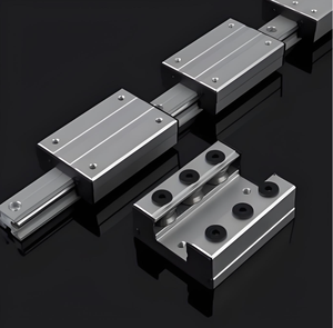 Rail de guidage linéaire en aluminium à double <span class=keywords><strong>axe</strong></span> haute vitesse 4/6 <span class=keywords><strong>roues</strong></span> LGD6 LGD8 LGD8E LGD12 LGD16 avec patin de guidage à double <span class=keywords><strong>axe</strong></span> - Product Image 5