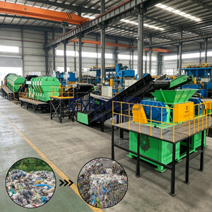 Équipement de gestion des déchets municipaux, machine de traitement des ordures, machine de pyrolyse, machine de transformation des déchets plastiques en carburant - Product Image 1