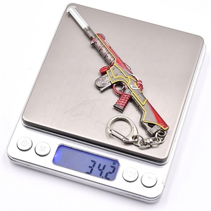Nuevo diseño 12cm Llavero Valorants Cuchillo Aleación <span class=keywords><strong>de</strong></span> zinc Mini arma Modle Llaveros - Product Image 5