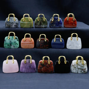 Mini Bolso de Mano DIY con Colgante de Patrón Cuadrilátero, Técnica de Pulido y Grabado, Modelo Creativo Transfronterizo 1642 - Product Image 1