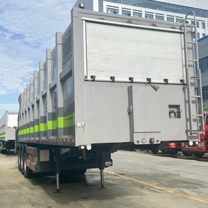 <strong>Big</strong> Heavy Garbage Compractor Trailer <strong>Trucks</strong> 42m3 48m3 Smei Rear Loading Garbage Rusfue Vehicles Body Customize - Product Image 3