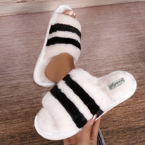 Yuchen Dép đi trong nhà thời trang Dép sàn Dải dày đế dày mùa xuân thu đông - Product Image 2