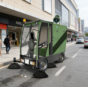 Balayeuse autoportée, Balayeuse à canon à brouillard haute pression, Moteur haute puissance 3000W, Batterie longue durée, Nettoyage de grandes surfaces - Product Image 6