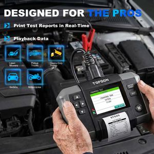 Topdon Bt600 12v Car Battery Tester and 24v Charging System With Built in HKAD226 Iagnostic Tools Car - Product Image 6