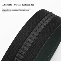 Sangle de ceinture tactique pour armes de fabrique, en sangle tissée à chevrons 3,8 cm (1,5 po), double couche renforcée, à cliquet, robuste et haute ténacité