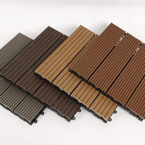 Carreaux de terrasse professionnels en <span class=keywords><strong>bois</strong></span> composite <span class=keywords><strong>effet</strong></span> <span class=keywords><strong>bois</strong></span> composite bon marché, solide, extérieur, jardin, patio, planche large, panneau, plancher de terrasse - Product Image 6