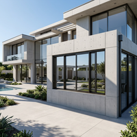 Ventanas de Aluminio Modernas Personalizadas con Doble Acristalamiento para Hogares con Eficiencia Energética, Aislamiento Acústico, Aislamiento Térmico, Resistencia al Viento y a Impactos