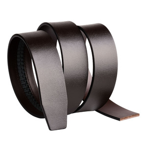 Cinturino per <span class=keywords><strong>Cintura</strong></span> 100% in Pura Pelle Bovina Senza Fibbia Cinture in Vera Pelle Senza Fibbia Automatica per Uomo e Donna Nero <span class=keywords><strong>Marrone</strong></span> Bianco di <span class=keywords><strong>Alta</strong></span> Qualità - Product Image 4
