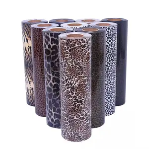 Factory hot sale Leopard HTV Heat Transfer Vinyl Wild Animal Print HTV for DIY Pillow Craft Clothing T-Shirt Hats