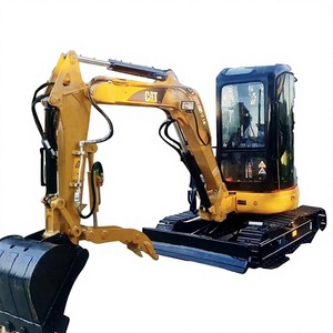 Mini-excavatrice sur chenilles d'occasion Caterpillar CAT304CCR du Japon, 4 tonnes, moteur Cummins, garantie 1 an, avec accessoire tarière - Product Image 1