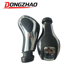 ลูกบิดเกียร์รถยนต์แบบแมนนวลหนัง PU, ปุ่ม5/6เกียร์สำหรับ Peugeot 307 308 407 408 106 206 206CC Sega Elysee C2 - Product Image 2