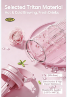 Gobelet à paille réutilisable et écologique pour fille, à motif floral élégant en forme de marguerite et de voiture, avec paille rabattable pour boire directement