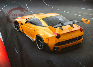 Per <span class=keywords><strong>Ferrari</strong></span> <span class=keywords><strong>California</strong></span> Kit corpo ampio stile SD aggiornato paraurti anteriore paraurti posteriore coperchio sopracciglia ruota anteriore - Product Image 5