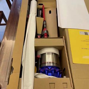 Aspirateur balai sans fil Detect Submarine sans sac, jaune/nickel, 100 % authentique - Product Image 1