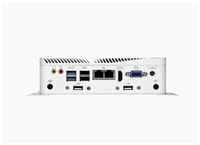 Mini PC industriel sans ventilateur Intel Core Ultra 5 125u Ultra 7 155u avec 6 ports COM, GPIO, double LAN, ordinateur embarqué