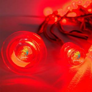 <span class=keywords><strong>Accessoires</strong></span> Spécialisés pour Panneaux de Signalisation Routière : Lentilles Optiques et Guirlandes Lumineuses F5mm Rouge Jaune Bleu Vert Blanc DC 3.7V / 12V - Product Image 5