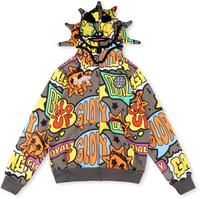 Nouveauté 2026 JT Sweat-shirts à capuche zippés 100% Coton de Haute Qualité, Streetwear, Survêtements, Grammage Lourd, Automne, Motif Lettres, Coupe Oversize pour Homme