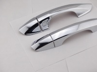 Accessoires extérieurs en plastique ABS chromé, garniture de protection, pièces automobiles pour Ford Mustang, couvre-poignée de porte 2015 2016