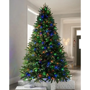 <span class=keywords><strong>Sapin</strong></span> de noël multifonction à double LED, 1.5 m, arbre de noël Grand alasck, avec double lumières LED, 5 pieds - Product Image 2