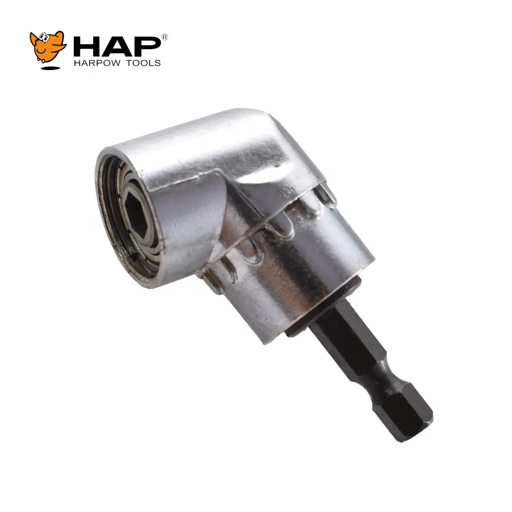 Household Hex Shank Stainless Steel Short Type 105 Degree Angle Chuck Drill Adapter Drill Attachment Adapter