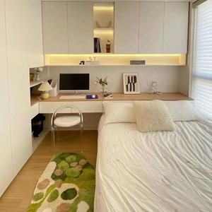 Modern Toddler Storage <b>Wooden</b> Children's <b>Bunk</b> <b>Bed</b> Reclining Feature for Home Farmhouse Apartment for Hotel Bedroom Furniture - Product Image 6