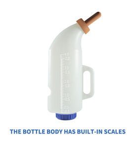 Bottiglia di latte di vitello in plastica per <span class=keywords><strong>agnelli</strong></span> e vitelli nuova condizione - Product Image 5