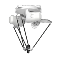 Robot Pengepak Kemasan Otomatis untuk Usaha Kecil, Kemasan Keripik dalam Industri Makanan, Minuman, dan Air, Robot Pengepak Kemasan Delta