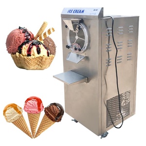 Gelato Kem Cứng Công Nghiệp Lớn Của Ý Thương Mại Thương Mại Thương Mại Kem Làm Bánh Nhỏ 2 Máy - Product Image 2